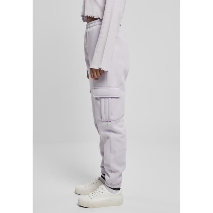 Pantalon Femme Urban Classics High Waits Cargo-grandes Tailles - Violet Lila - 5XL