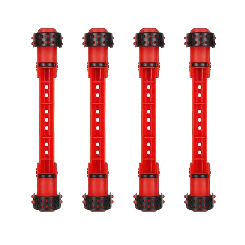 4Pcs Fishing Coiling Clip Plate Fishing Line Winding Board Fishing Winder Fishing Line Wrappings Board Line Spool