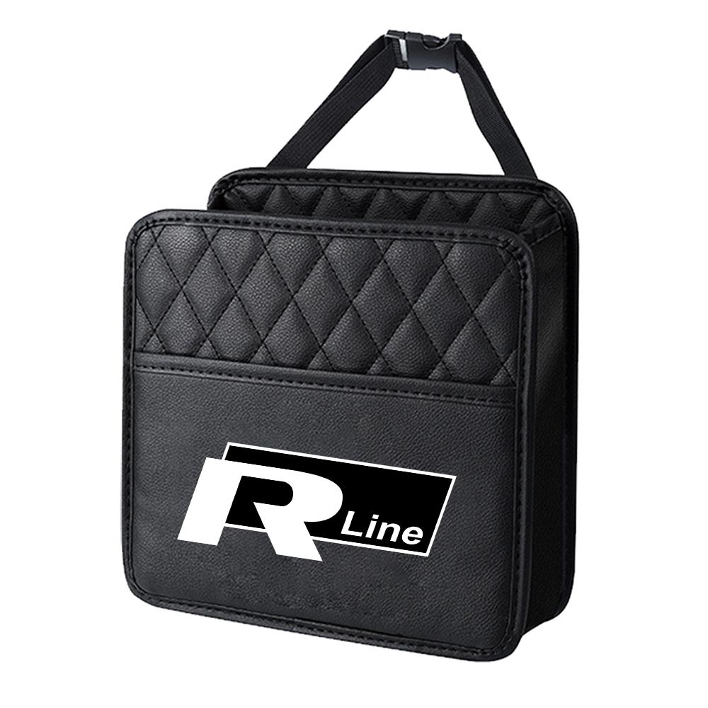 For Volkswagen  A1 Car Back Seat Organizer Hanging Automatic Storage Pocket for Volkswagen VW RLINE GOLF POLO PASSAT B5 Beetle Tiguan T-ROC Touareg