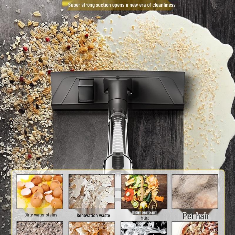 High-Power Industrial Vacuum Cleaner for Household, Car, and Commercial Use
