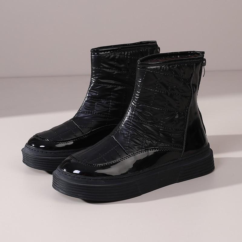 Thick-soled Snow Boots Women's Short Boots Autumn and Winter Warm Fluffy Boots Fashion Women's Short Boots