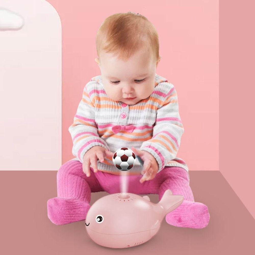 

USB Floating Ball Blowing Toy Plastic Children Electric Whale Fan Cartoon Kids/Toddler