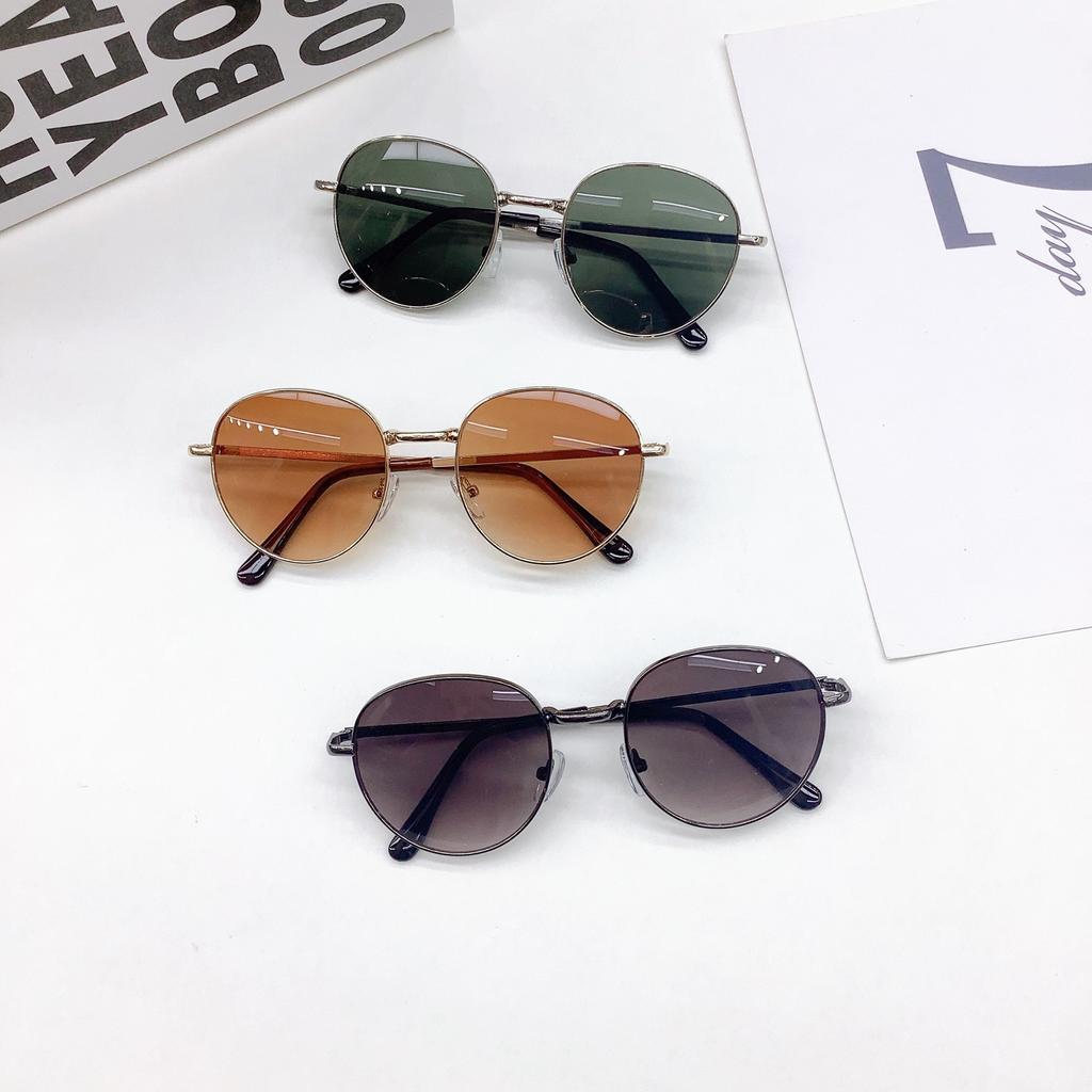 2025 UV400 Protective Glasses Fashion Children's Metal Frame Baby Sunshade Sunglasses Travel New