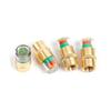 Tire Safety Indicator Valve Set of 4 for Monitoring Air Pressure Levels