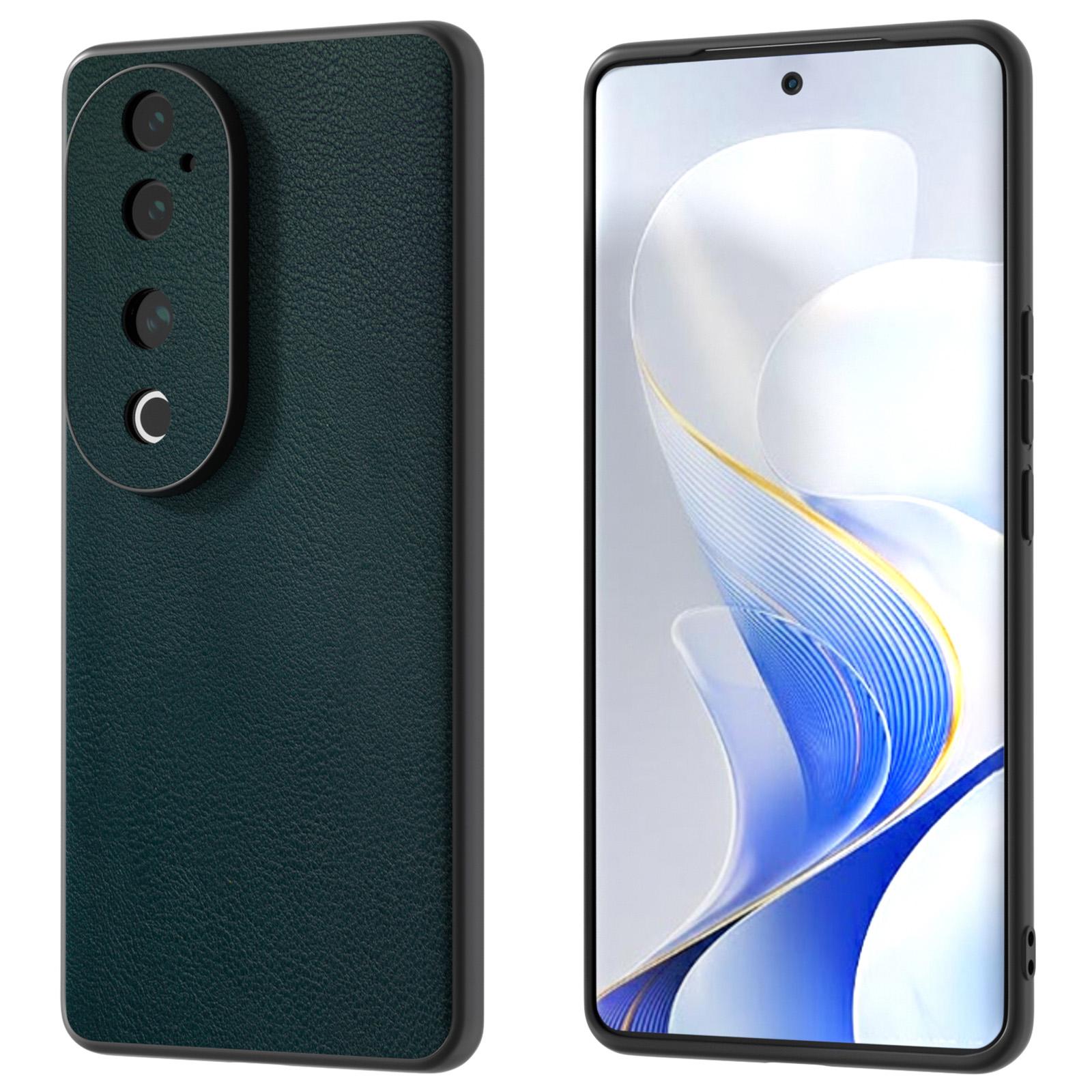 

For vivo S19 Pro 5G Case PU Leather+TPU+PC Anti-Scratch Protective Phone Cover Green