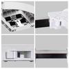 Adjustable Height Laundry Appliance Stand with Rubber Feet Washing Machine Base Holder for 45-70cm Washers Dryers