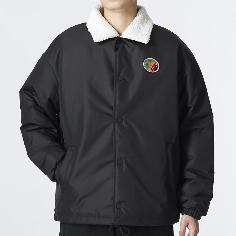 Adidas U Vibe Jacket Padded Sports Casual Letter Cotton Coat Winter Unisex Jackets Black HR3712