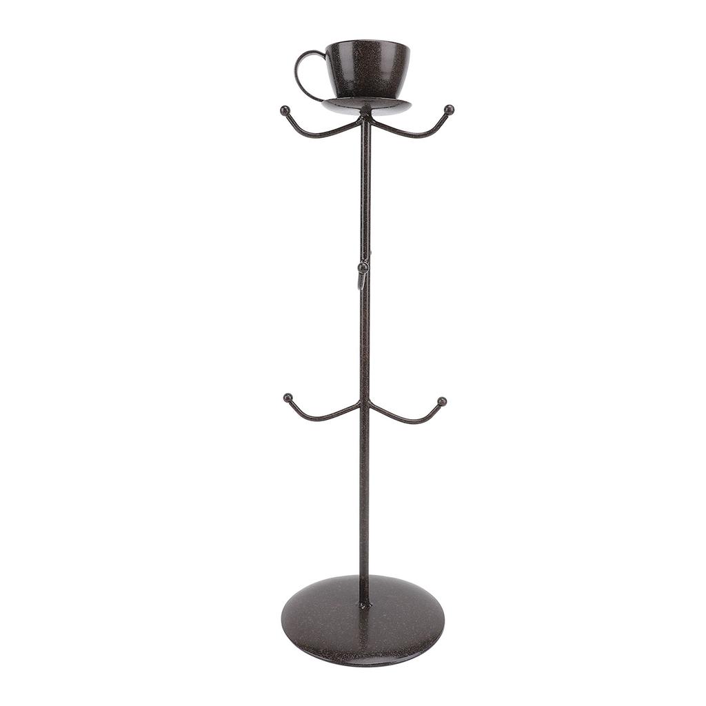 Mug Holder Tree Countertop Coffee Cup Rack Stand Metal with Base Kitchen Home Organizer