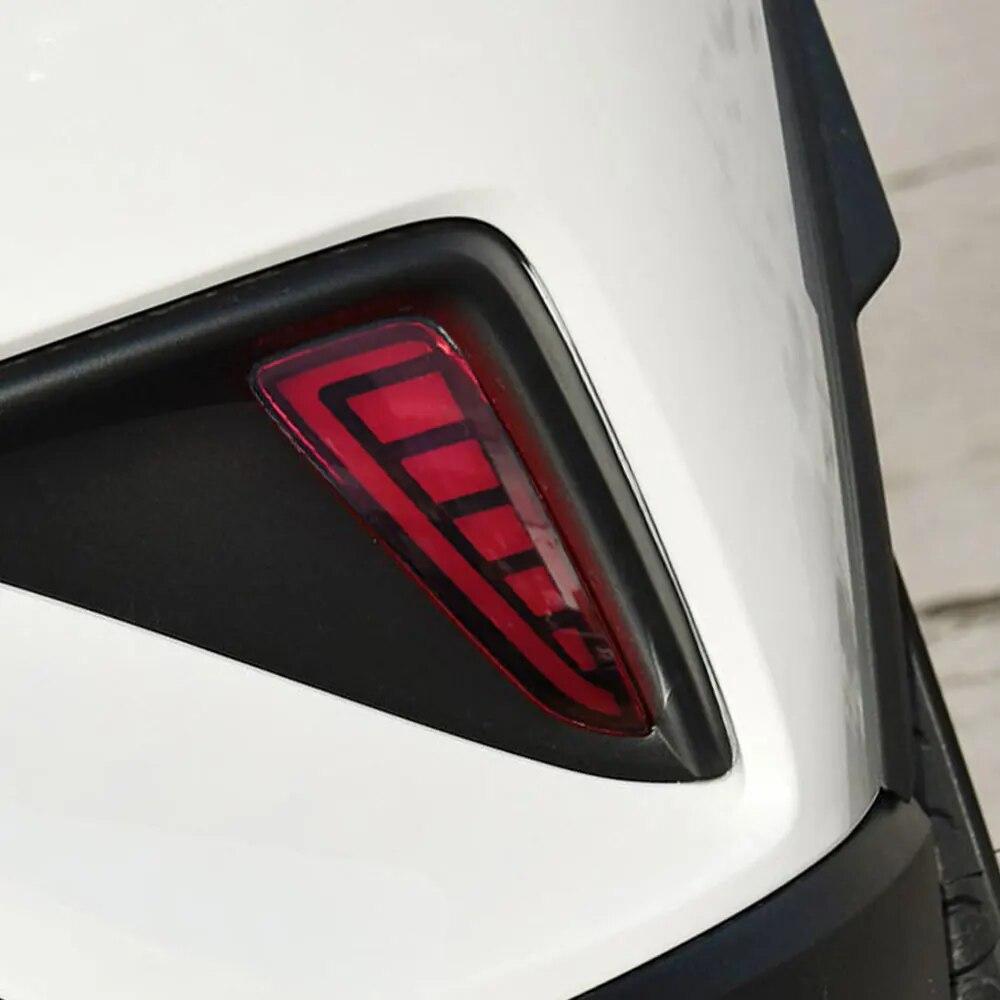 Car Flashing 1 Set for Toyota C-HR CHR 2016 2017 2018 LED Reflector Lamp Rear Fog Lamp Rear Bumper Brake Light