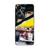 Phone Case - MANIACASE - Oppo A59 5G - TPU Silicone - Black - Ayrton Senna Mclaren