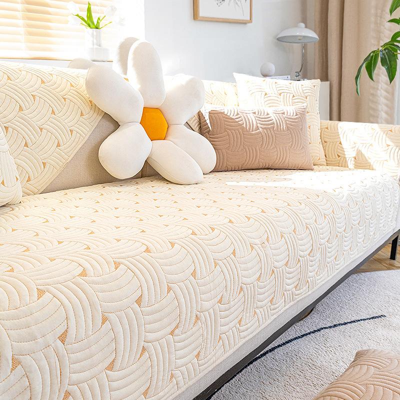 

Japanese And Korean Sofa Cushions Are Universal In All Seasons, Simple Modern Seat Cushions, Non-Slip Sofa Covers, Backrest Covers, . 70*70cm