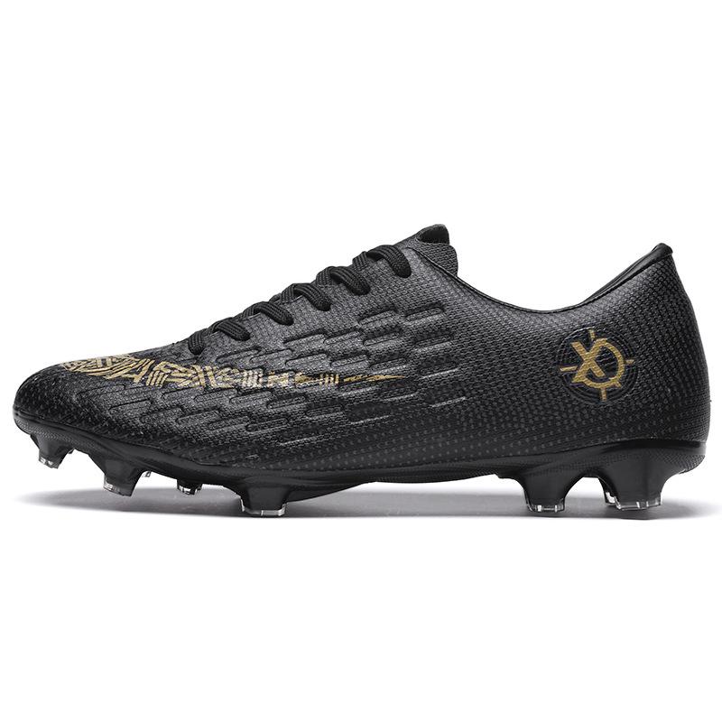 Football Shoes New Children's Students Spike Broken Diced Game Shoes Men's and Women's C Luo Assassin AG Large Size Low-top Training Shoes