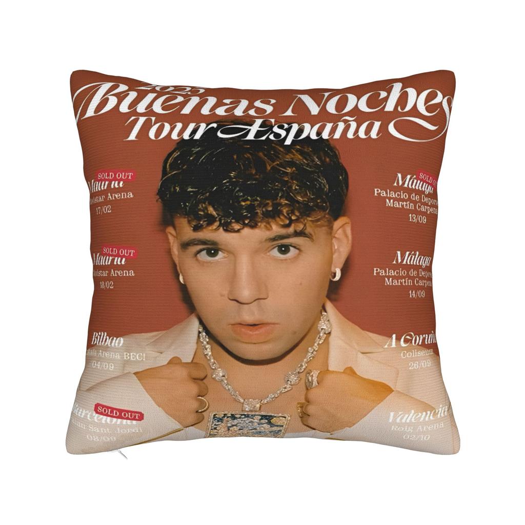 Home Decoration Quevedo Album Donde Quiero Estar Pillowcases Merch Pillow Covers Zipper Multiple Sizes