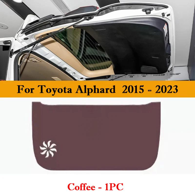 For Toyota Alphard 2015-2026 Car Trunk Door Anti Kick Pad Cargo Liner Tailgate Anti-Scratch Protector Pad Interior Decor Sticker