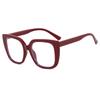 2023 Trendy Leopard Print Women's Large Frame Glasses - Fashionable and Simple Design
