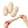1/2/3 Peças Brinquedo Falso de Amendoim para Alívio do Estresse, Brinquedo de Aperto de Amendoim Gigante de Subida Lenta, Bola Anti-Estresse de Relaxamento Fidget Toy para Crianças Adultos