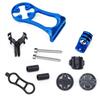 1PC Bicycle External Bracket Set Bicycle Aluminum Alloy Highway Bicycle Pole Bracket Camera Light Bracket Garmin Bracket