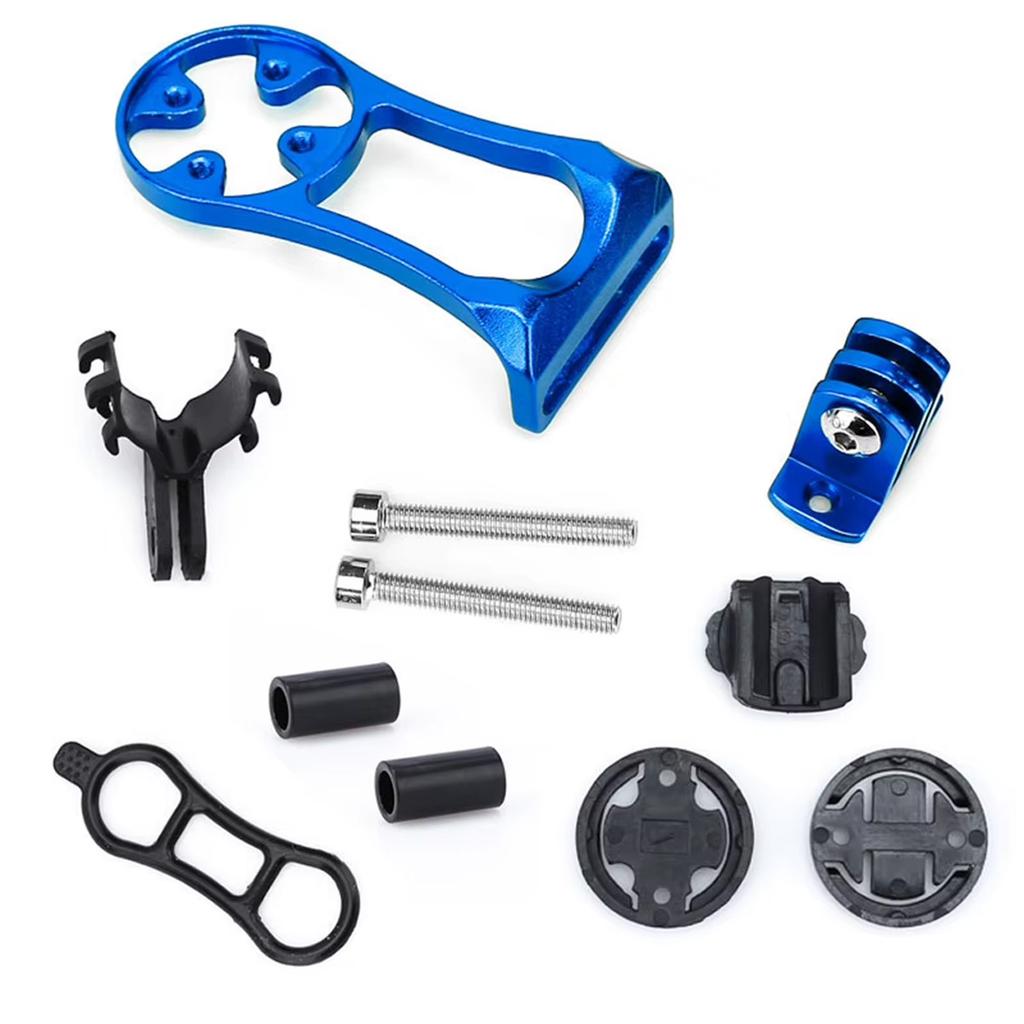 1PC Bicycle External Bracket Set Bicycle Aluminum Alloy Highway Bicycle Pole Bracket Camera Light Bracket Garmin Bracket