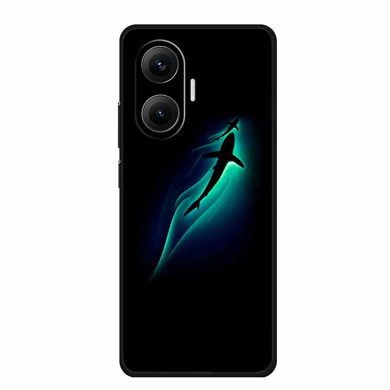 Phone Case For Redmi Turbo 4 Pro 5G Back Cover Case Black Silicone Soft Funda Para For Xiaomi Redmi Turbo 4 Pro Case Coque Shell