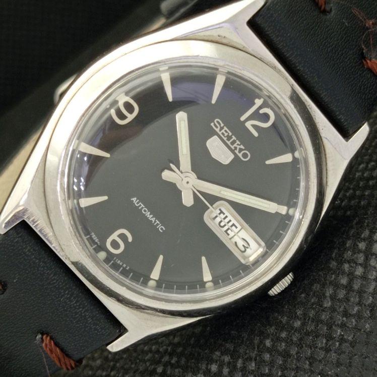 

Б/У винтажные мужские часы SEIKO 5 AUTO 7S26A из Японии с оригинальным циферблатом D/D 612-a319071-9 SKU612-a319071
