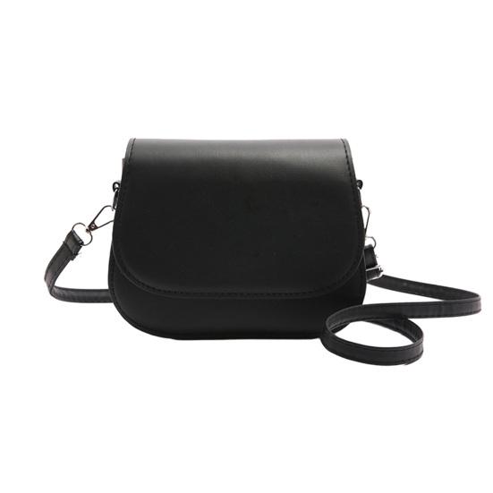 

Women PU Leather Shoulder Bag Stylish Satchel Bag with Detachable & Adjustable Shoulder Strap Stylish Crossbody Saddle Bag for Commuting Dating Party чорний