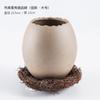 Creative Bird's Nest Decorations Dessert Bowl Eggshell Ostrich Egg Shaped Ceramic Bowl Cold Drink Barbecue Restaurant Tableware