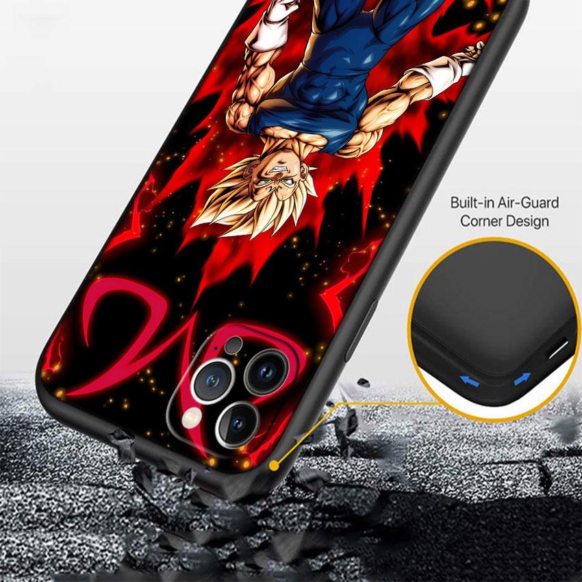 PP32 Dragon Ball Vegeta Soft Shell Phone Case for Redmi Note 13 14 Pro+ Plus A3 A3X 13X 13C 13R 14S 14C 14R