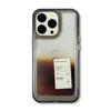 American Coffee Gradient Transparent Acrylic Simple Phone Case Suitable For iPhone15 14 13mini/12/11promax/xsmax/xr