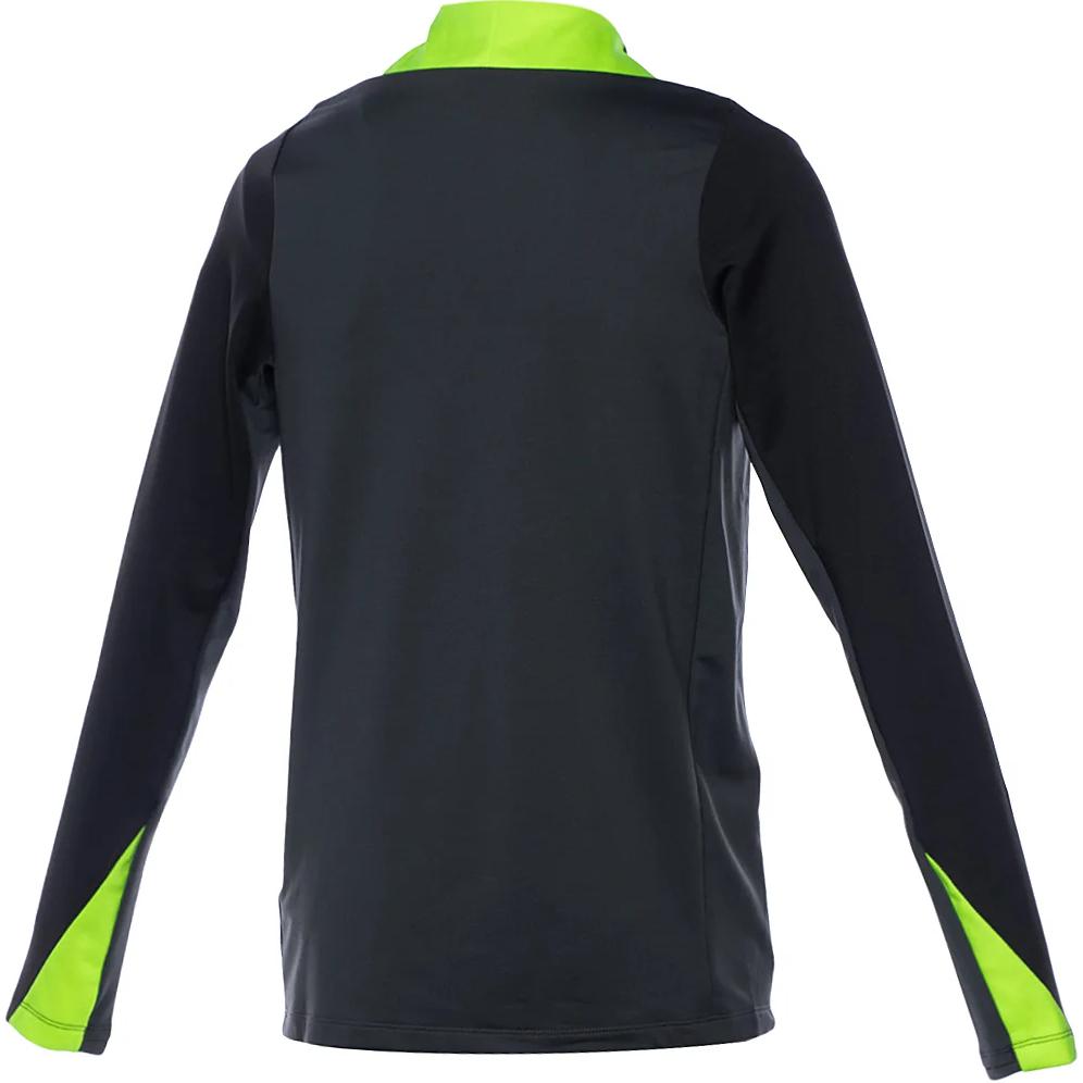 Nike Logo Print Stand Collar Long Sleeve Cool Training Jersey T-Shirt Men T-Shirt Black FN2404-060
