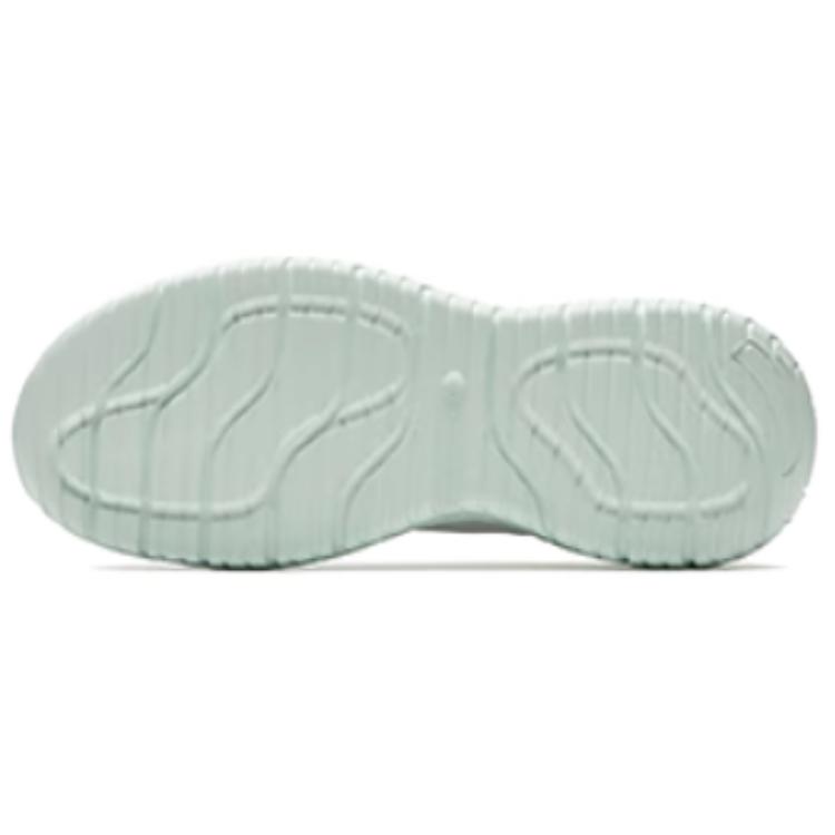 Anta Wear resistant And Lightweight Low top Casual Running Shoes Women's Papyrus White Cool Green Sneakers 922537721-4