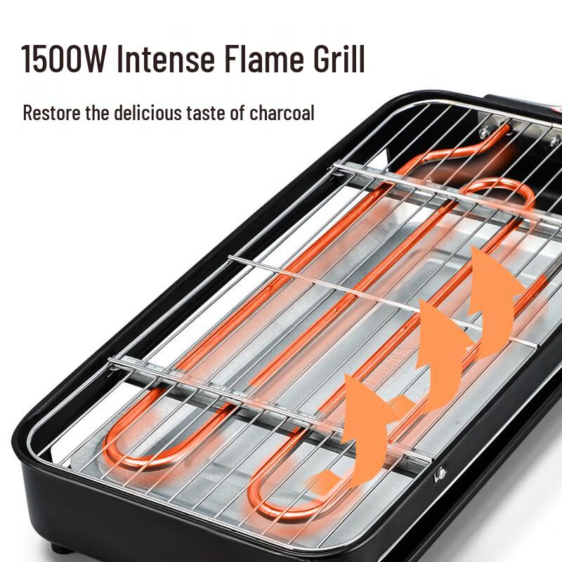 MDNG Indoor Smokeless Electric BBQ Grill
