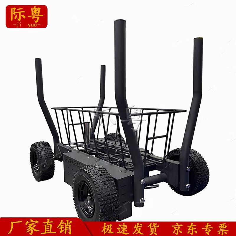 Wheeled Dual Magnetic Resistance Ski Trainer