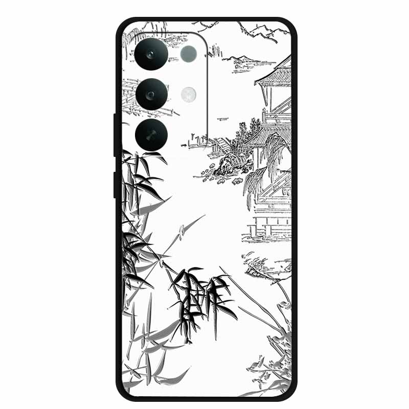3D Dragon Case For OPPO Realme C85 4G 15X 5G Relief Coque Bumper Silicone Soft Phone Cover C 85 15 X Embossed Blossoms Funda