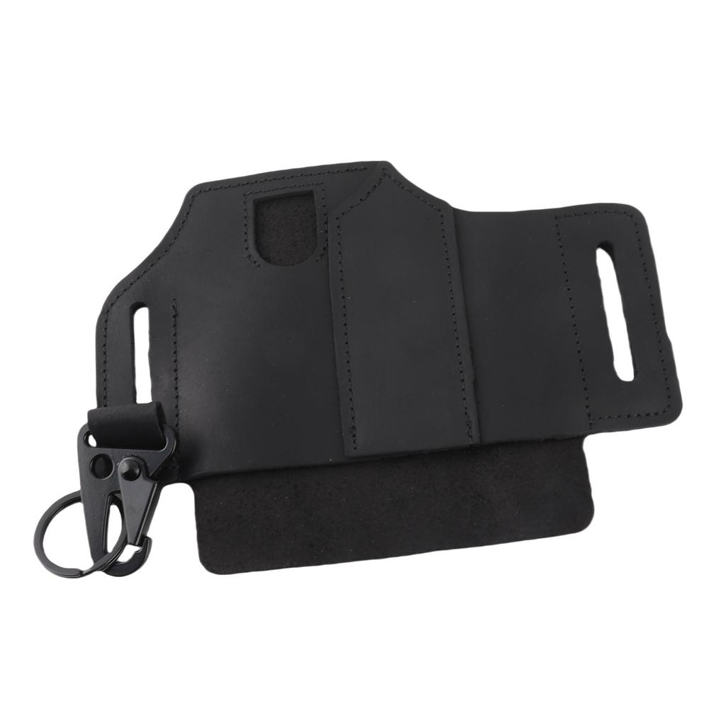 EDC Organizer Gürtelschlaufe Leder Multitool Halter für Stift Taschenlampe Werkzeuge und EDC Ausrüstung