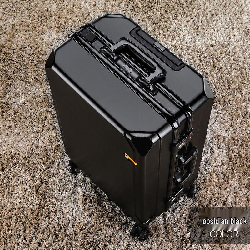 Men's Sturdy Thickened Travel Trolley Suitcase with Silent Wheels (2025 Model)
