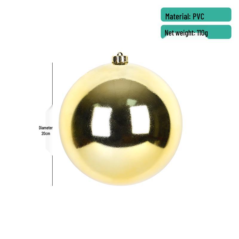 6-30cm Christmas Ornaments: Shiny, Matte & Glitter Balls In Gold, Silver, Red & Green - Plastic Tree Decorations