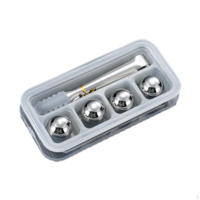 Cubitos de Hielo Metálicos de Acero Inoxidable, Rocas Enfriadoras para Bebidas, Regalos para Novio, Bolas Reutilizables