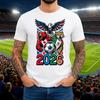 North America Soccer 2026 T-Shirt | USA Eagle Canada Bear Mexico Jaguar Tee | United Nations Tournament Fan Shirt | Soccer Fan Gift Idea