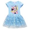 Vestido de Malla Redonda Estampado Kpop para Niñas Mira Zoey Rumi Hunters
