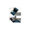 IrideScent Bi-fold Wallet for Men, Box-shaped Coin Purse, Italian Leather, Pueblo Leather, Mini