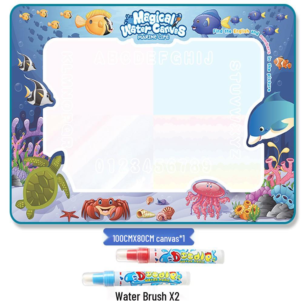 Extra Large Reusable Water Magic Drawing Mat for Kids