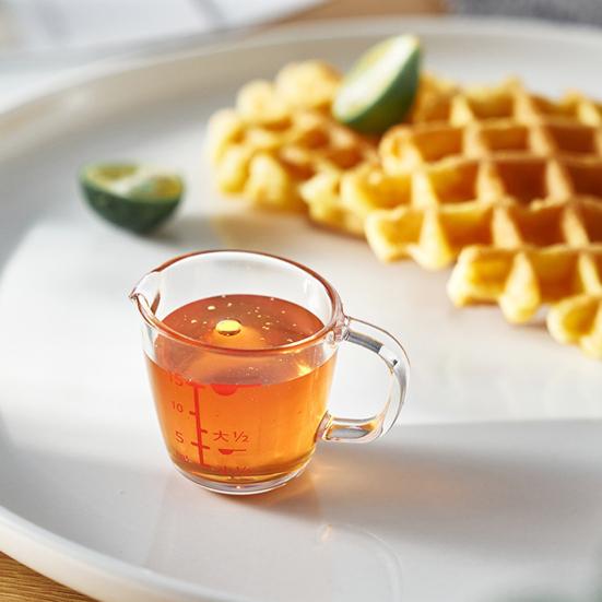 Přehledná a praktická mini váha 15ml odměrka Opakovaně použitelná přenosná odměrka na vaření a koření Kuchyňské potřeby