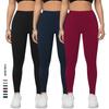 Yoga Pants for Women Fitness Milk Silk Butt-lifting Waist-cinching Sports Leggings 9-inch Leggings