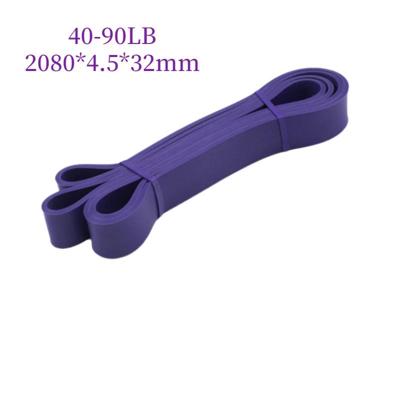 Strapazierfähiges Latex-Widerstandsband Übung Elastisches Band für Fitness Kraft Klimmzug-Unterstützungsband Training Pilates Fitnessgeräte Praktische Anwendung