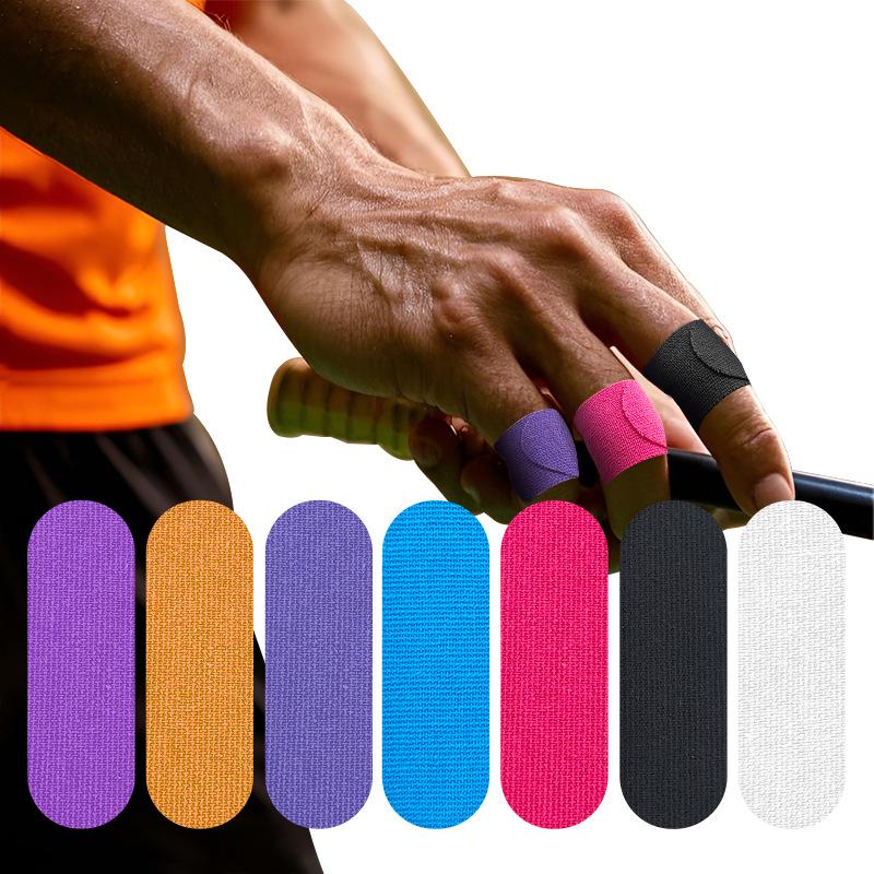 Sportlicher elastischer Fingerschutz-Patch - Anti-Reibungs-Daumenband mit Wasserwellenmuster für Bowling