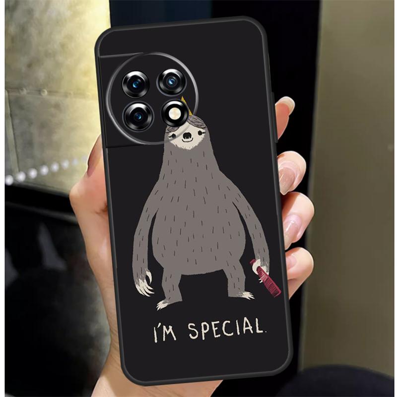 Αστεία Χαριτωμένα Βραδύποδες Θήκη Για OnePlus 13 13R 12 12R 11 10 Pro 8T 10T OnePlus Nord 4 CE 2 3 Lite N10 N20 N30 Θήκη