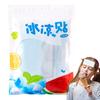 Cooling Patches for Kids Lower Temperature Ice Sticker Instant Relief Patch Set of 10 for Outdoor Sports Camping Hiking