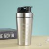 Qitai Portable Stainless Steel Protein Shaker Bottle