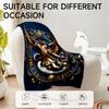 Mythological angel battling dragon fleece blanket, perfect for sofa, bed, office. Ideal gift for family, friends, holida
