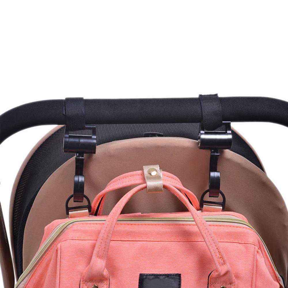 2pcs Baby Stroller Accessories 360 Cart Stroller Hook Baby Stroller Hooks Useful Props Hanger Hooks